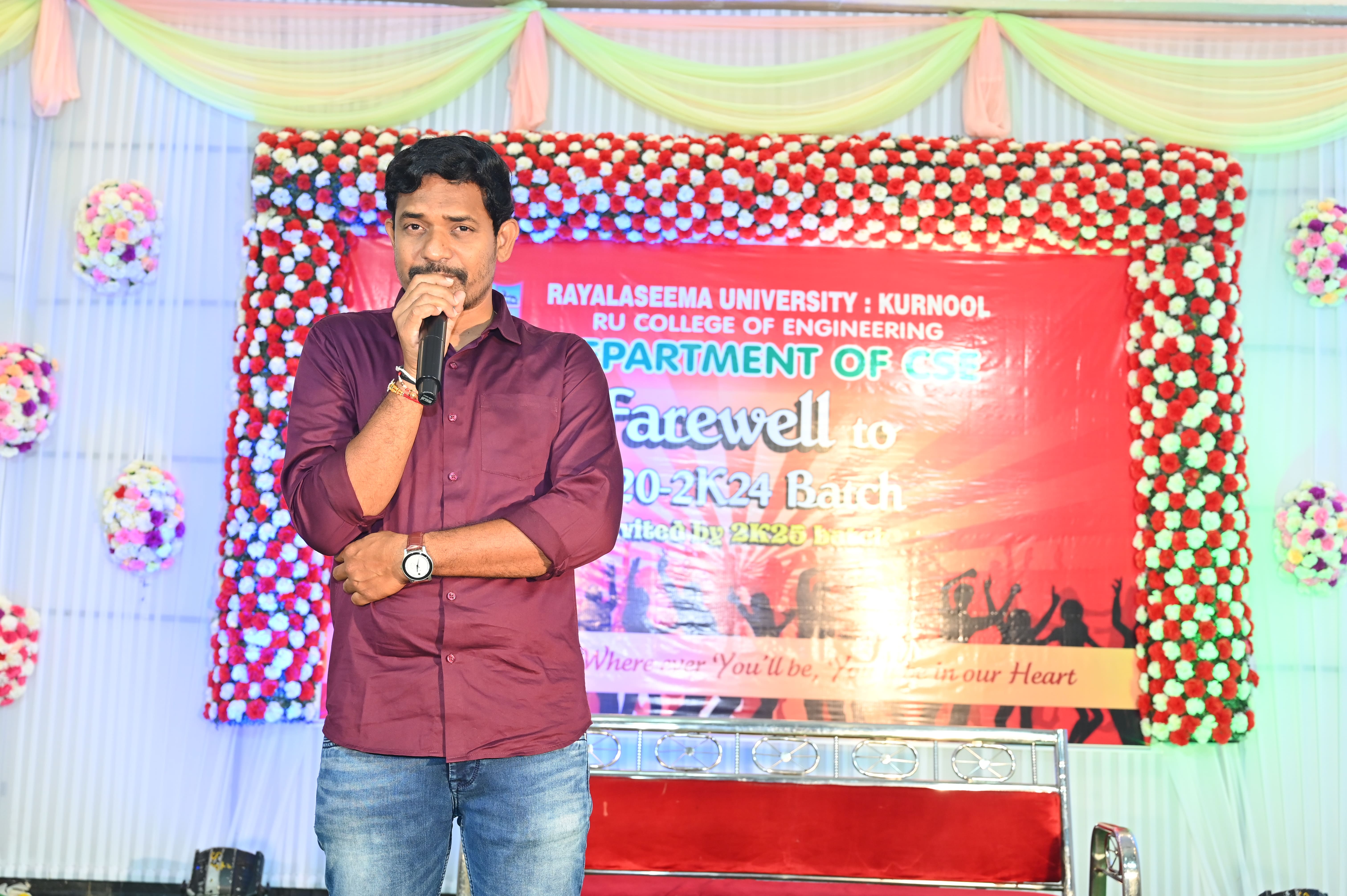 Farewell 2k24 Dept of CSE