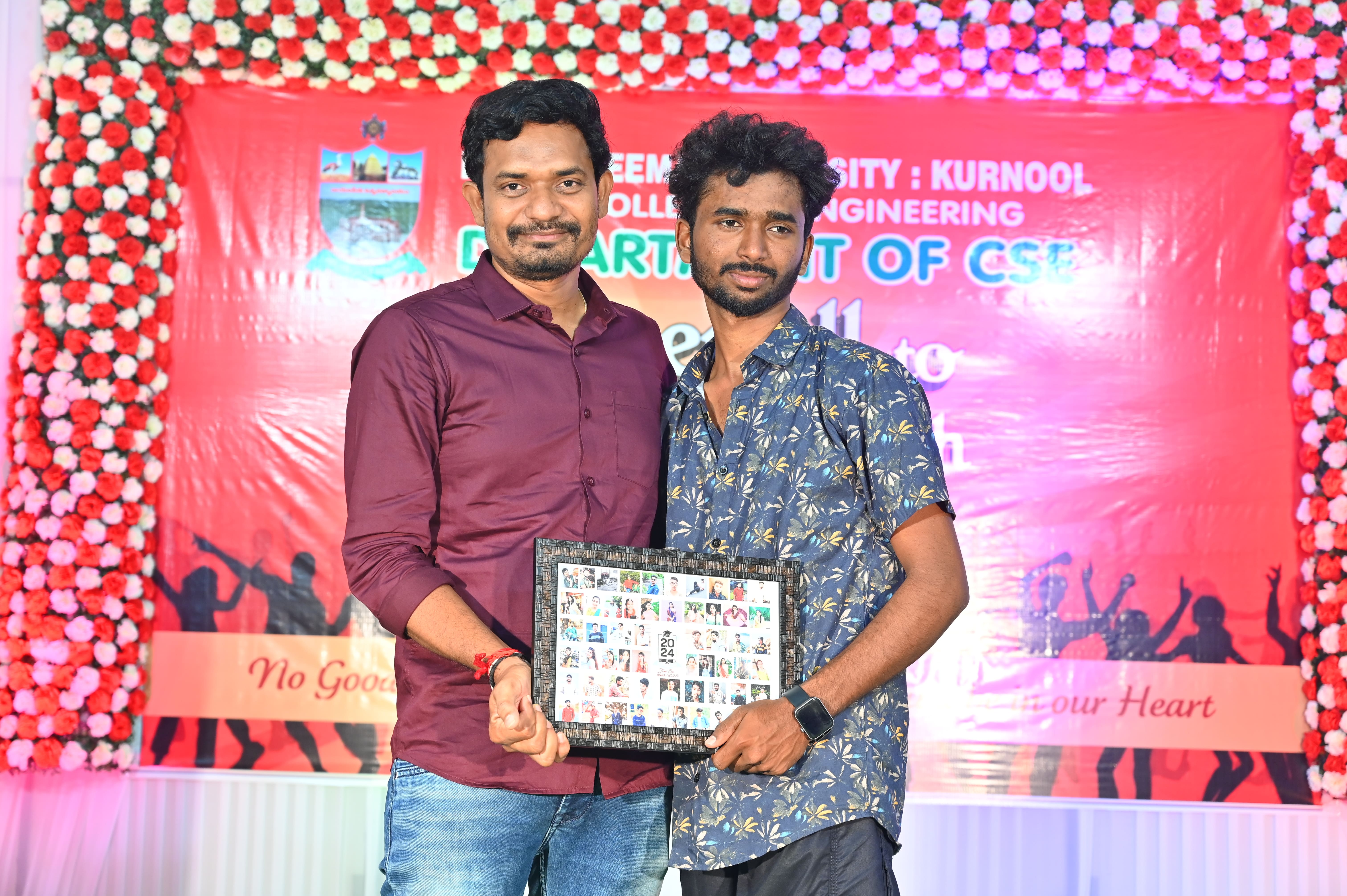 Farewell 2k24 Dept of CSE